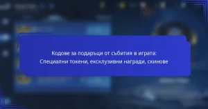 Кодове за подаръци от събития в играта: Специални токени, ексклузивни награди, скинове