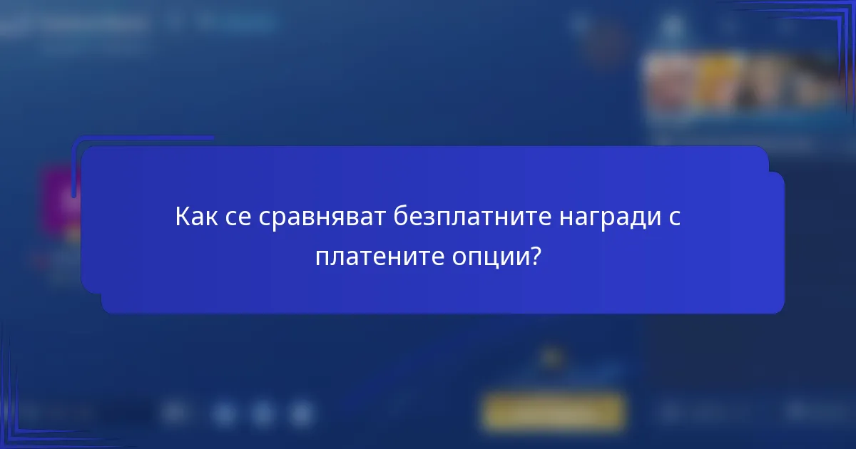 Как се сравняват безплатните награди с платените опции?